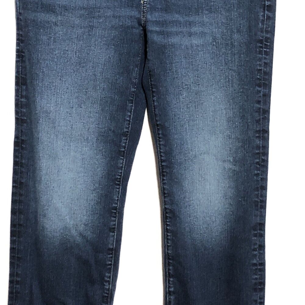 American Eagle Jeans Mens 30 30 Blue Original Bootcut Dark Wash Denim Airflex+ - Picture 4 of 12